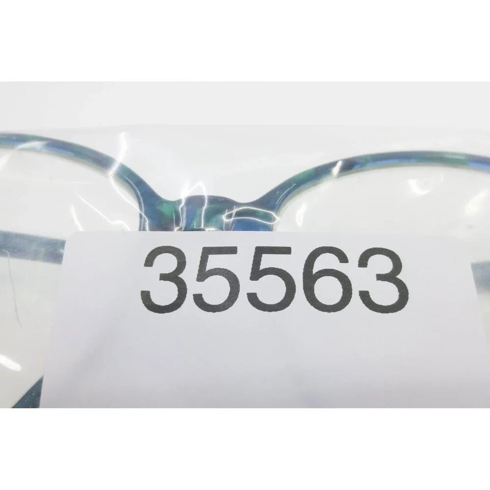 Marcolin 378 Eyeglasses Blue Green Marbled Frames Italy 55-17 Demo Lenses